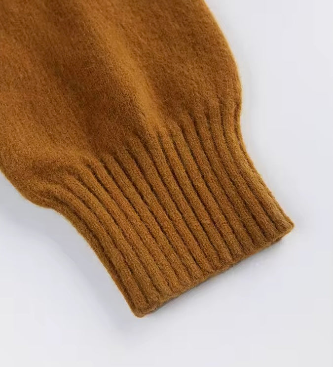 GILET IN MAGLIA CON SCOLLO A V