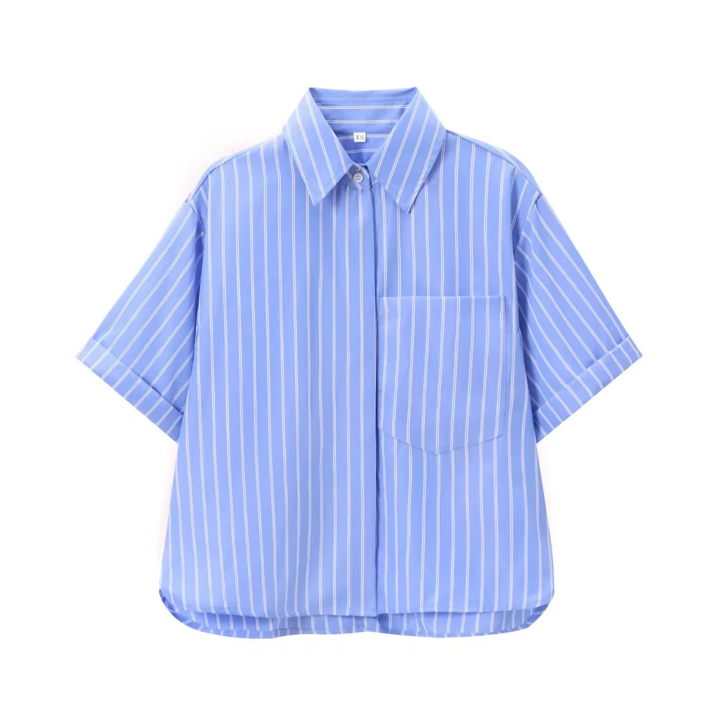 CHEMISE STRUCTURÉE MANCHES COURTES