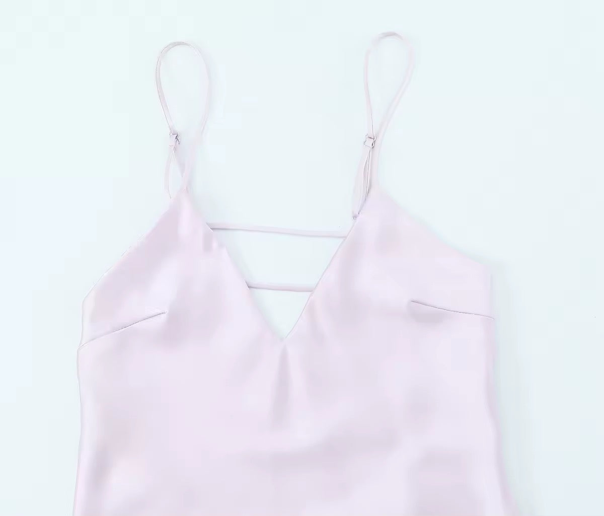 ROBE MI-LONGUE ÉCLAT SATINÉ