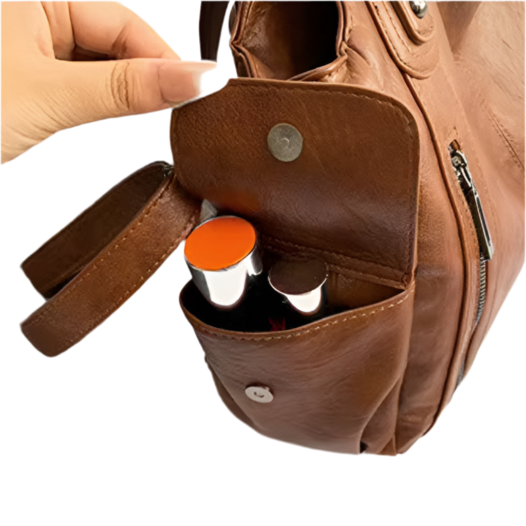 Sac à main en cuir PU MOSS