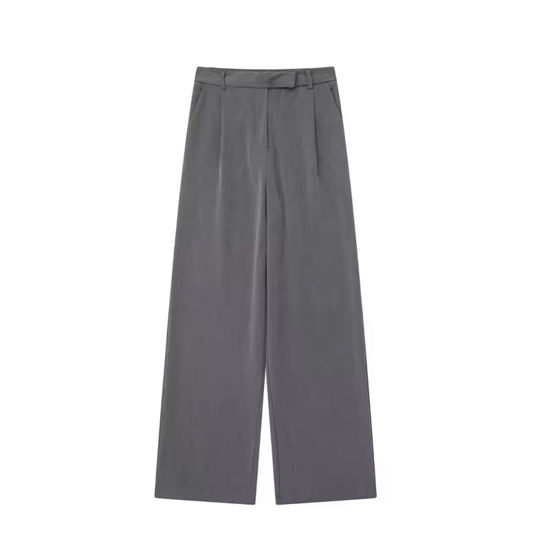 PANTALON LARGE AVEC CEINTURE
