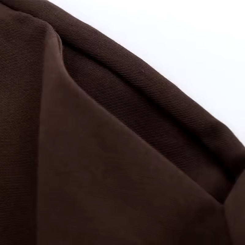 Oversized pants with belt • Women
