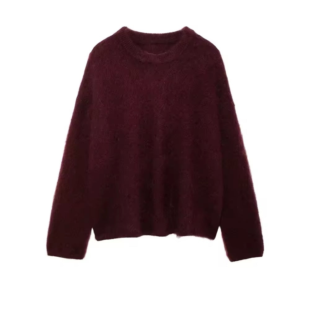 Pull en tricot oversize