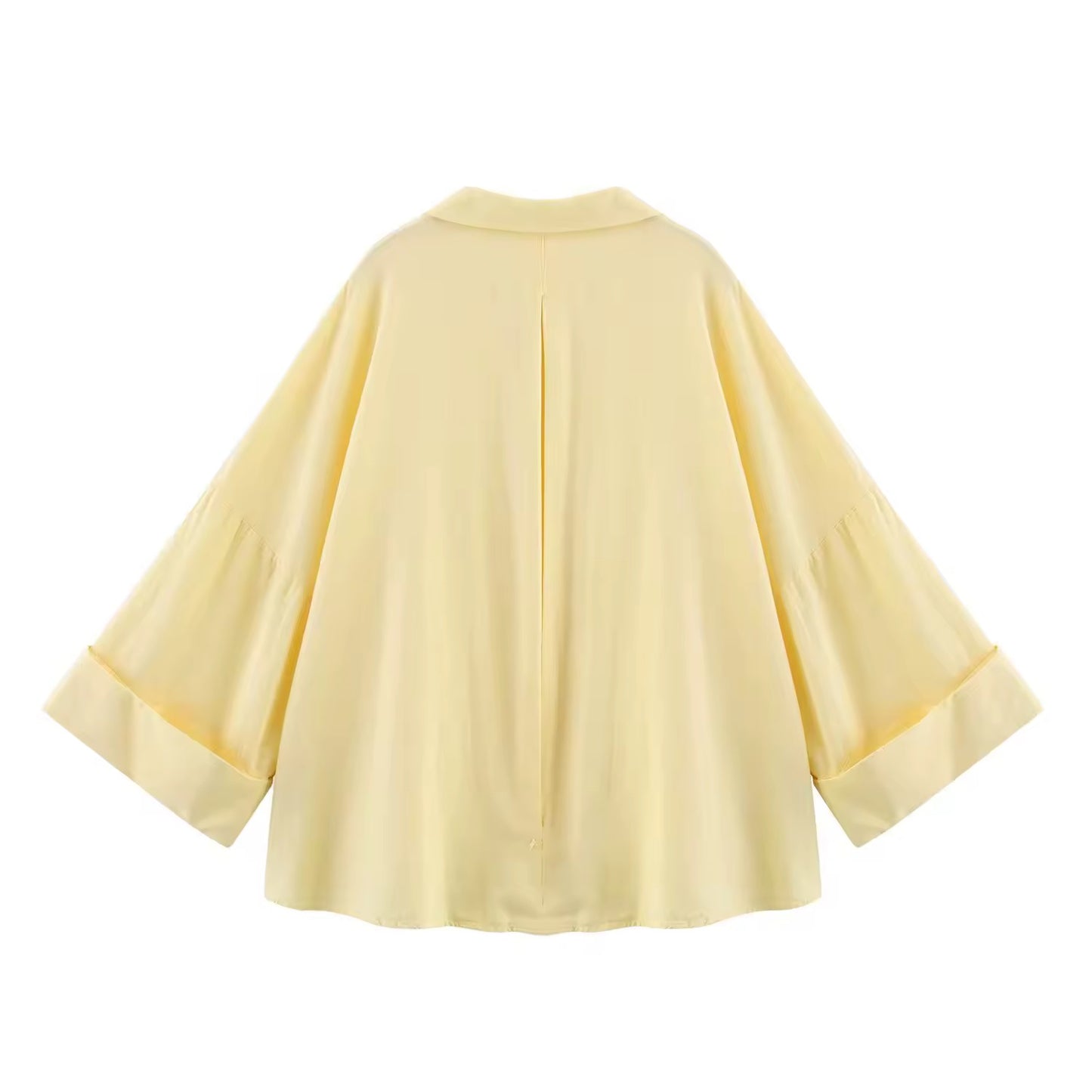 CHEMISE AMPLE À MANCHES COURTES
