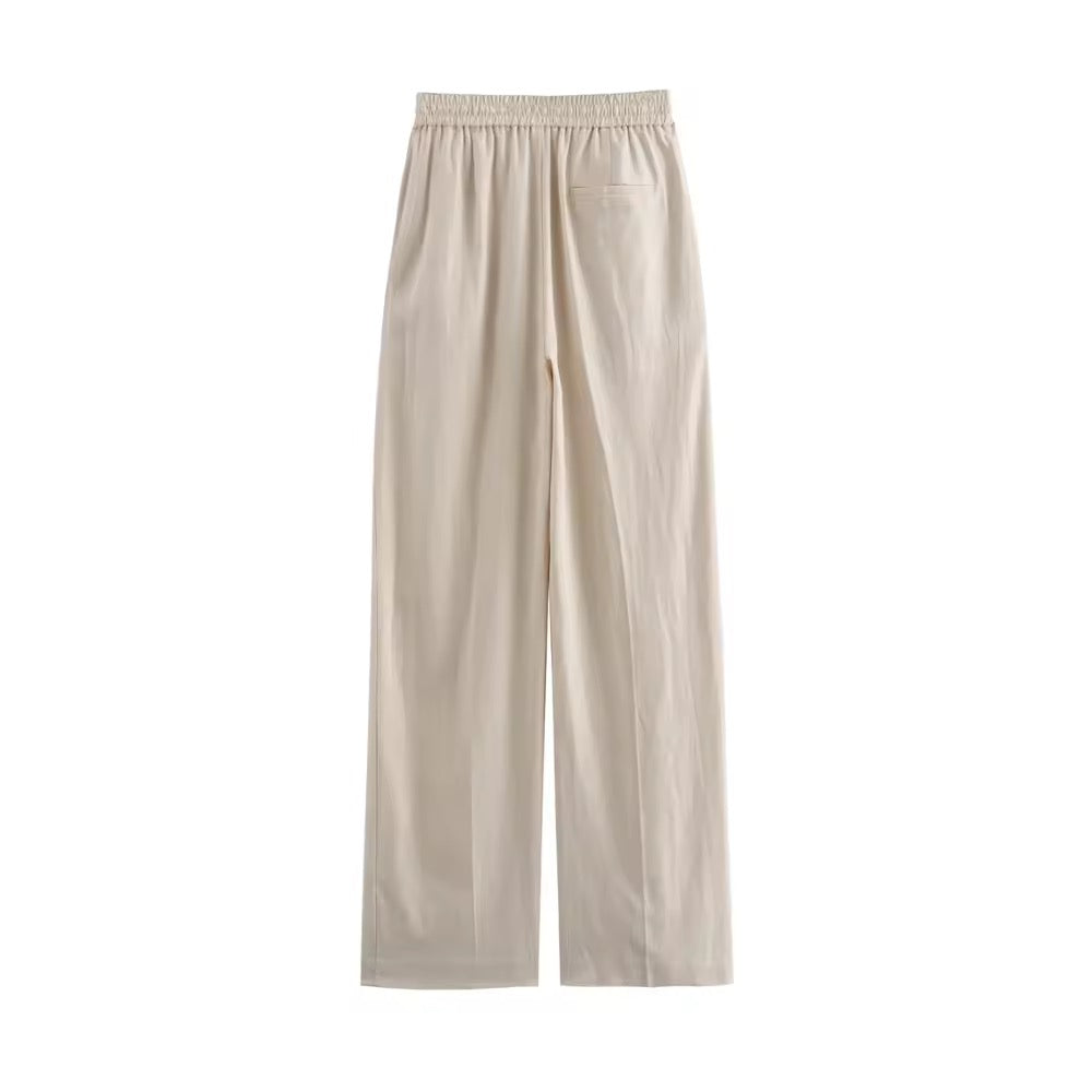 PANTALON DÉCONTRACTÉ À LIEN