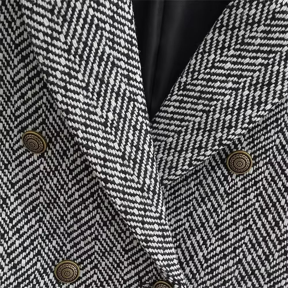 Giacca corta doppiopetto • Donna