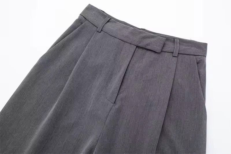PANTALON LARGE AVEC CEINTURE