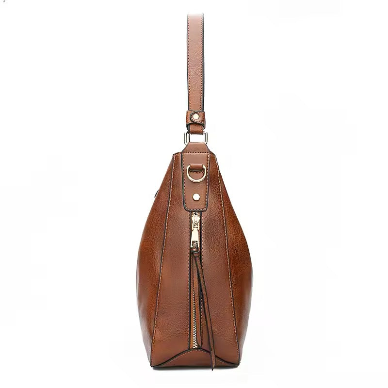 Sac à main vintage en cuir PU Maison Mossen • Femme