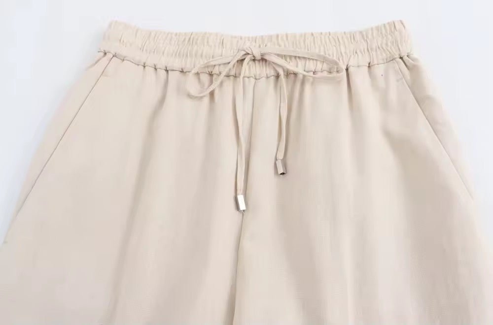 PANTALON DÉCONTRACTÉ À LIEN
