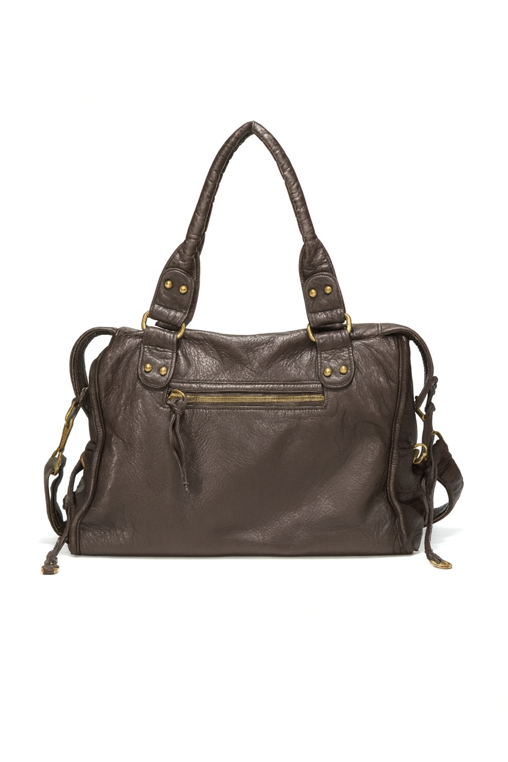 BORSA A MANO IN PELLE PU