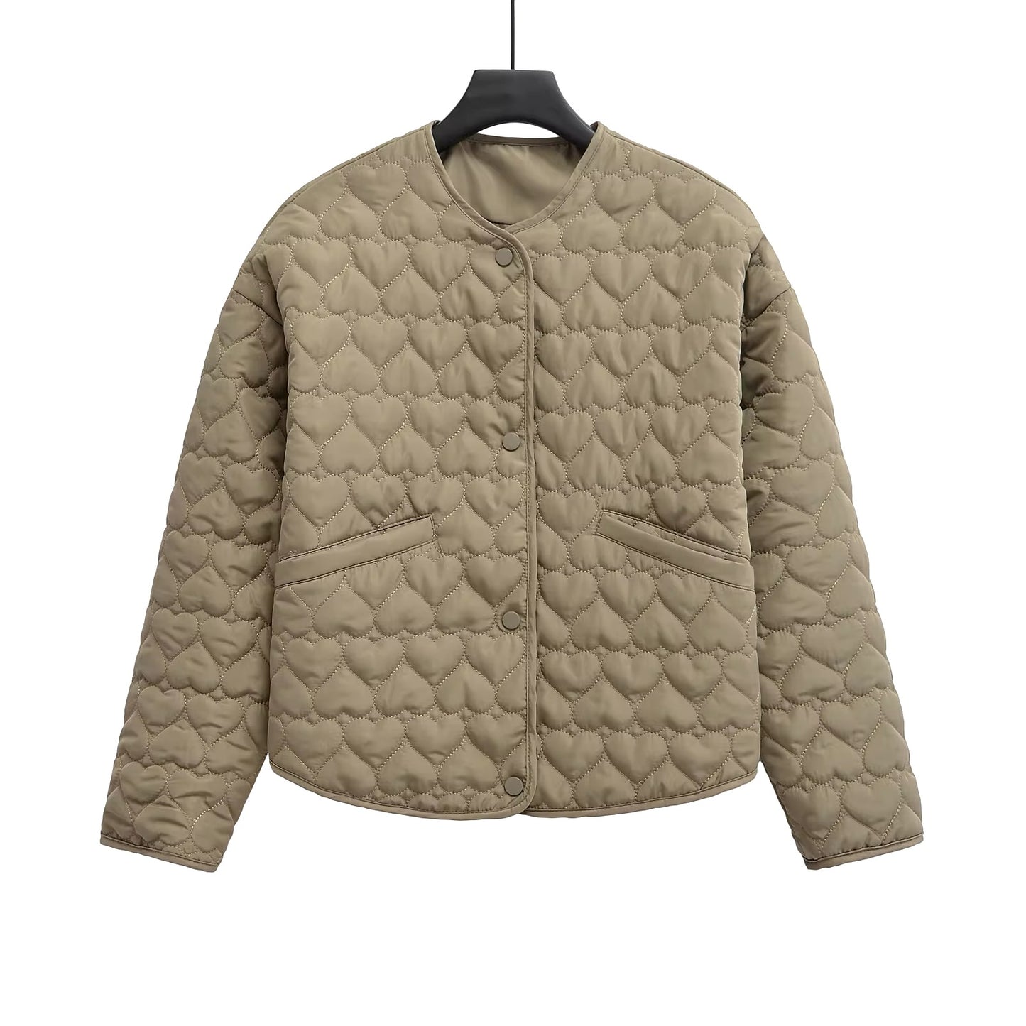 Heart pattern jacket • Women