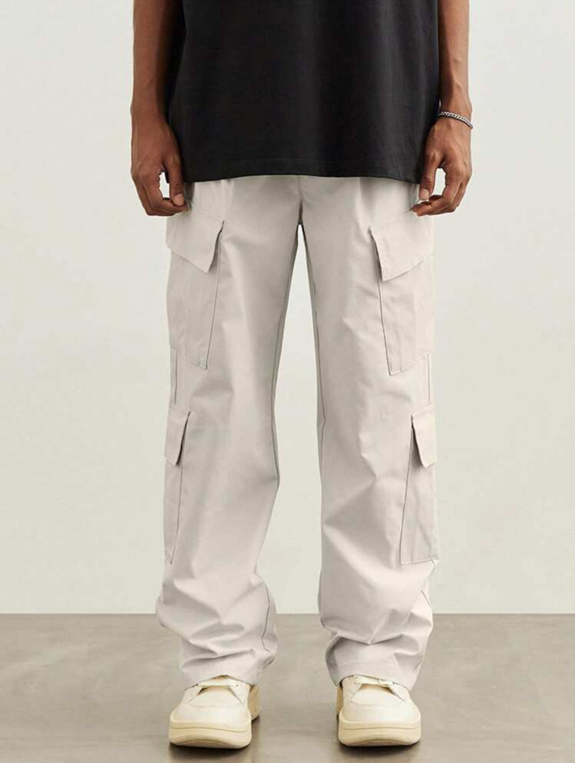 PANTALON CARGO AMPLE