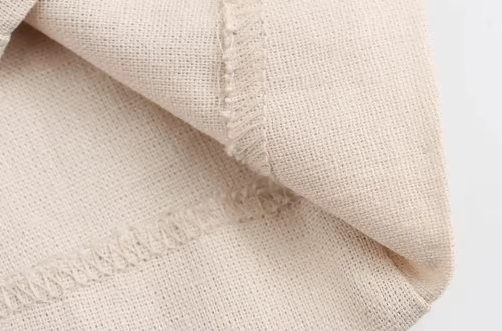 PANTALON DÉCONTRACTÉ À LIEN
