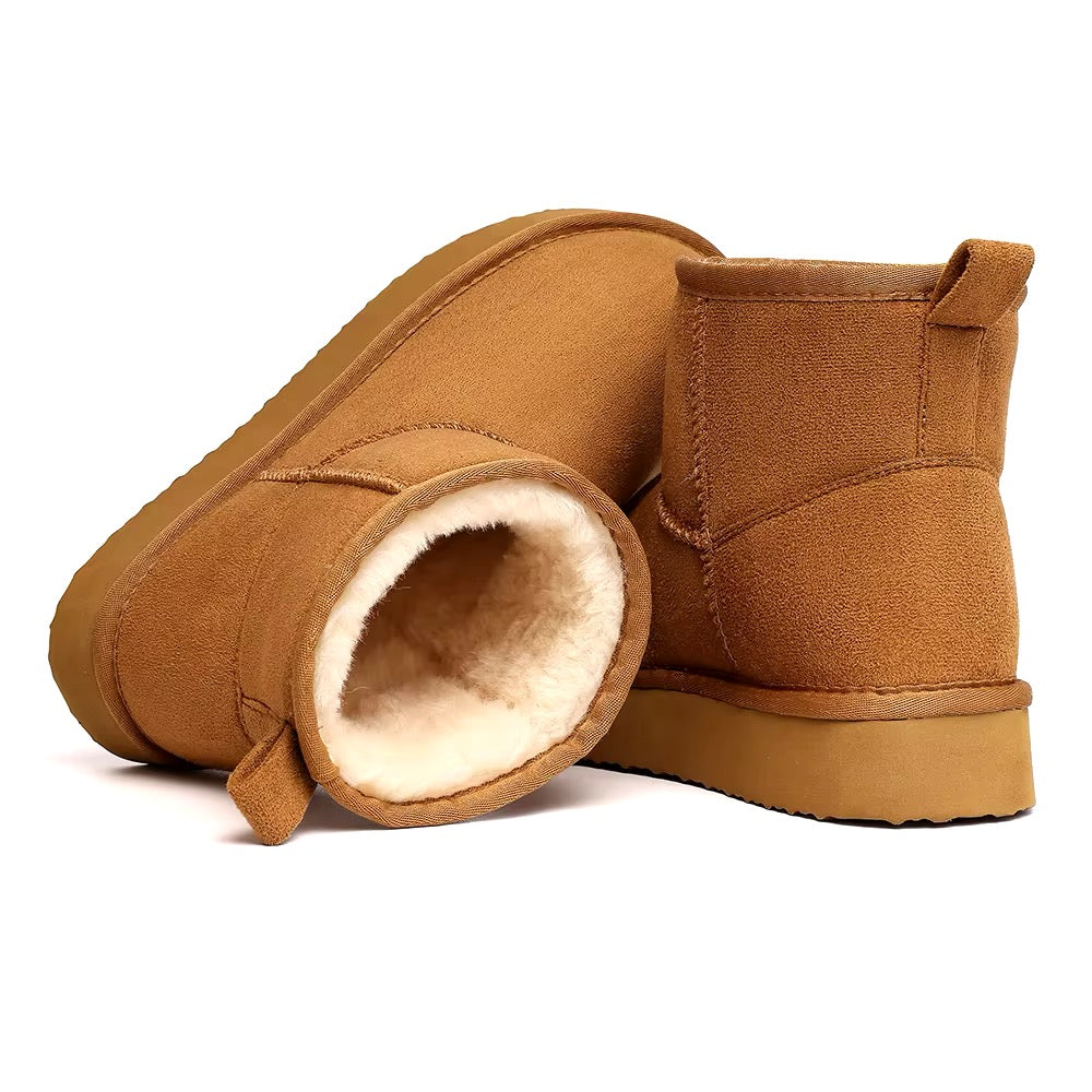 Furry ankle boots • Women