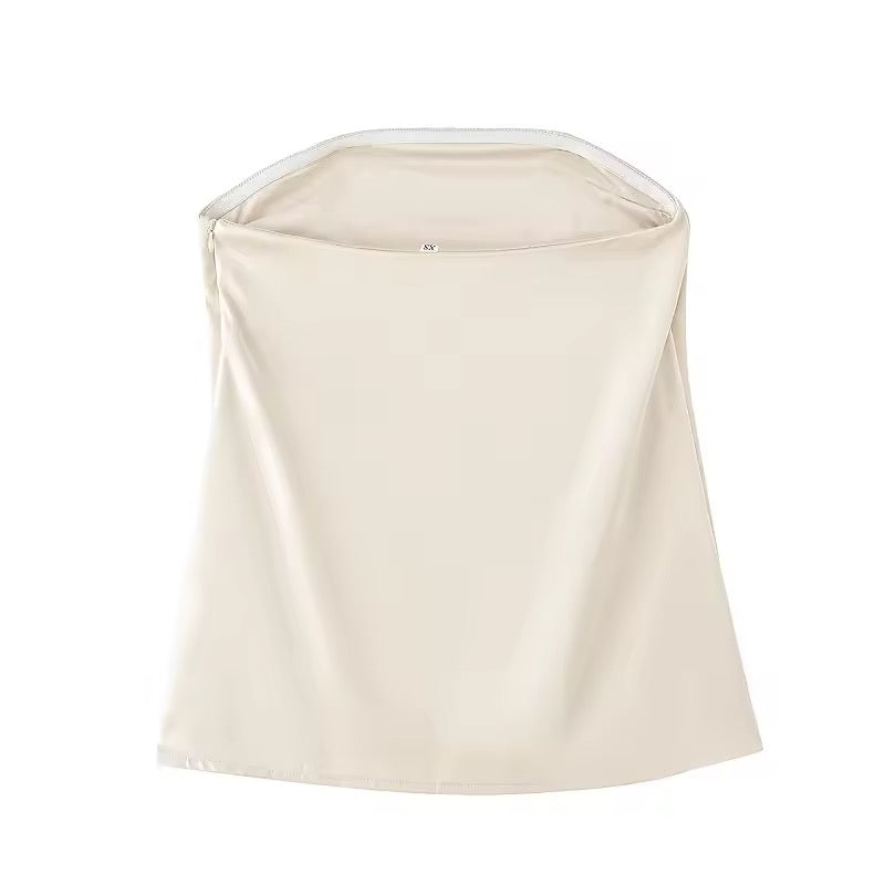 ENSEMBLE FLUIDE BUSTIER ET PANTALON PALAZZO