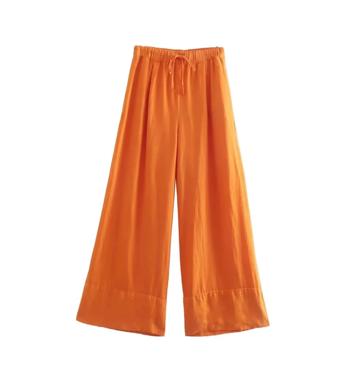 Linen and cotton pants • Women