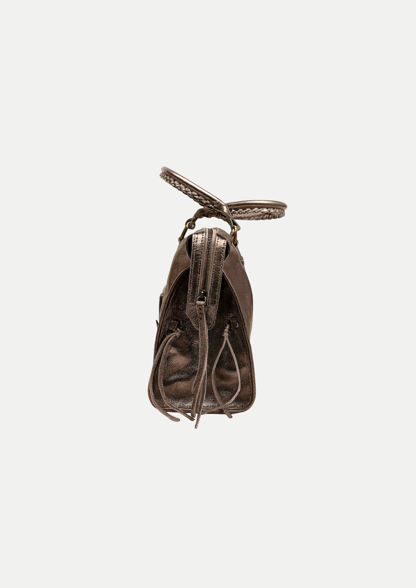 Sac à main en cuir brossé MOSS