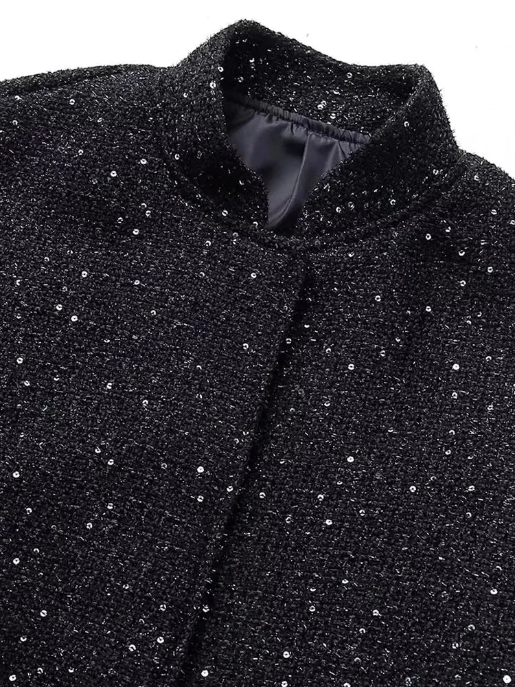 Embroidered sequined jacket - Women
