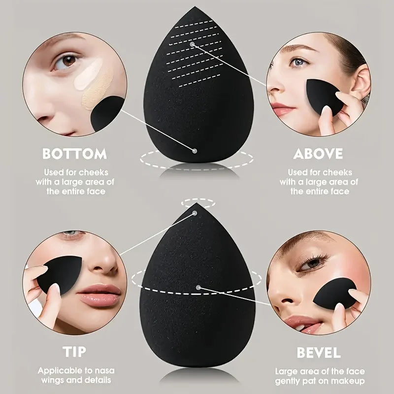 Set di 12 spugnette per il trucco – Carnagione senza difetti