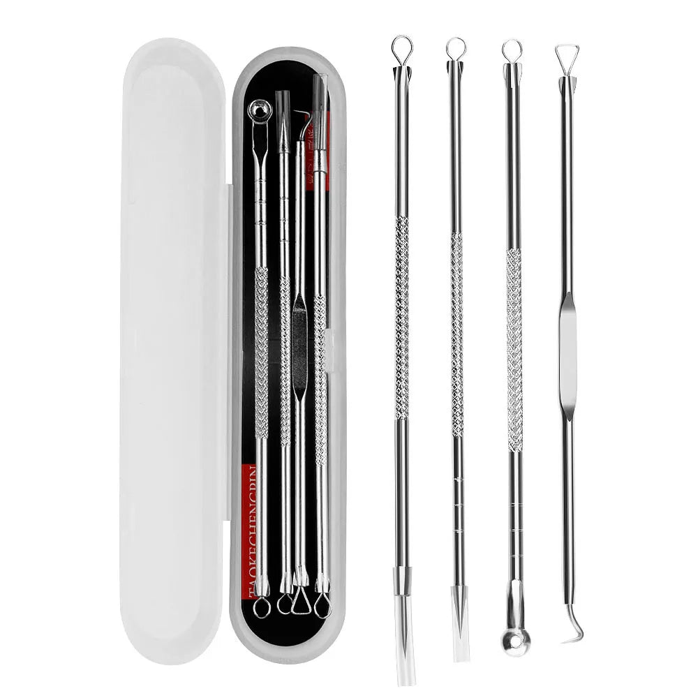 Set of 4 Anti-Blackhead and Acne Tools