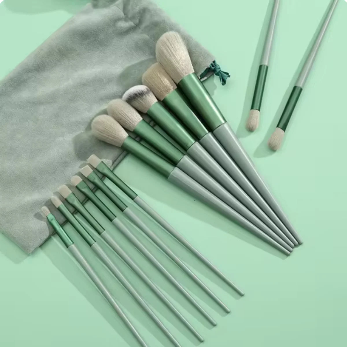 Set of 13 Professional Makeup Brushes