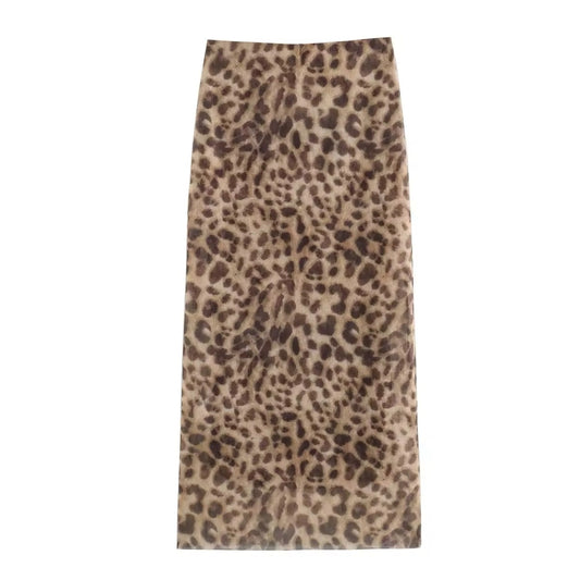Leopard print skirt • Women