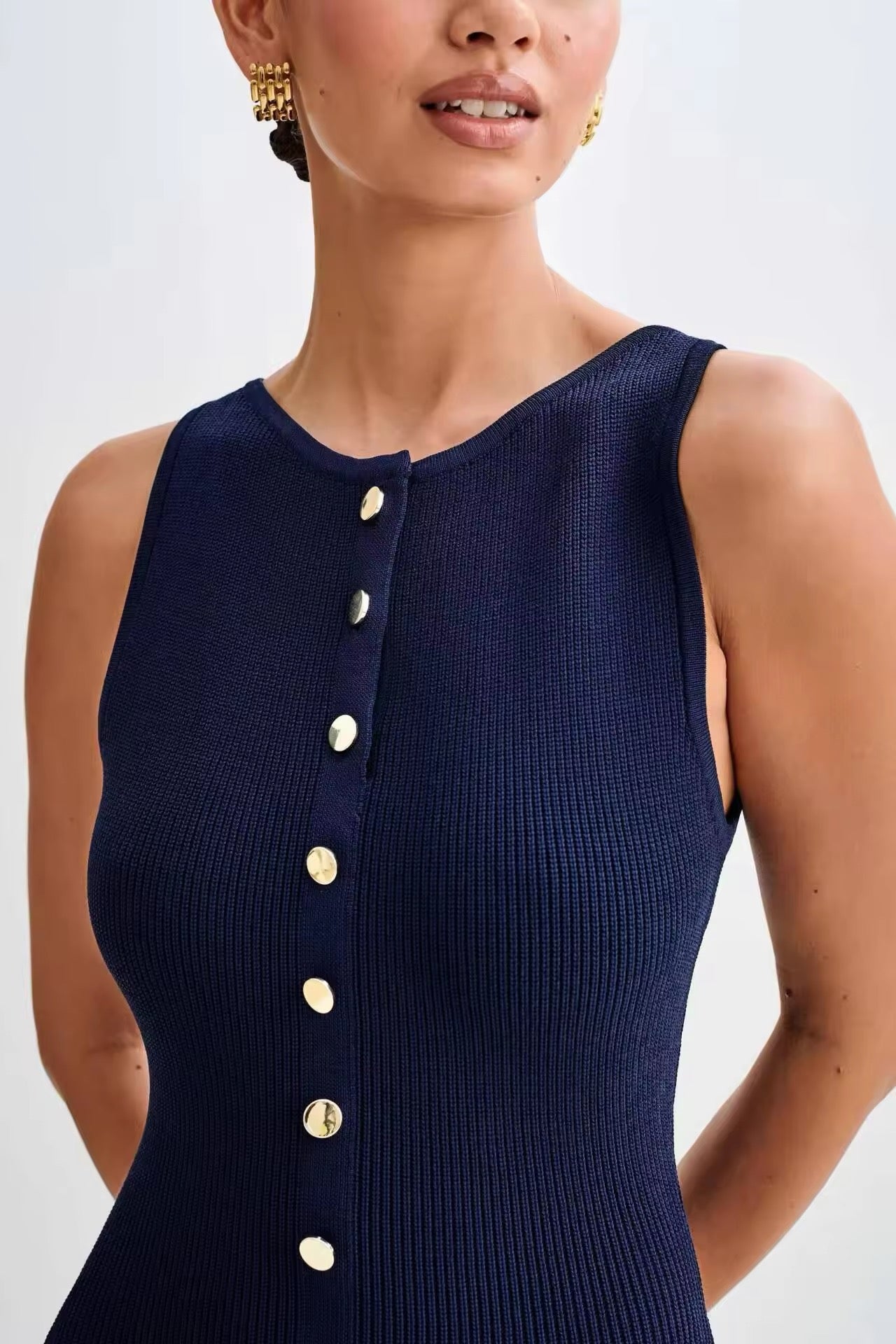 ROBE LONGUE BOUTONNÉE