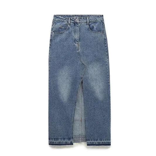- Denim skirts 