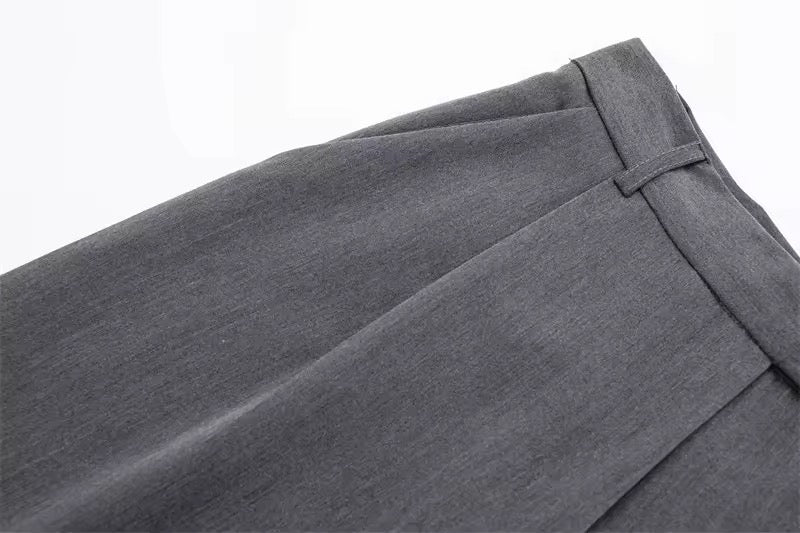PANTALON LARGE AVEC CEINTURE