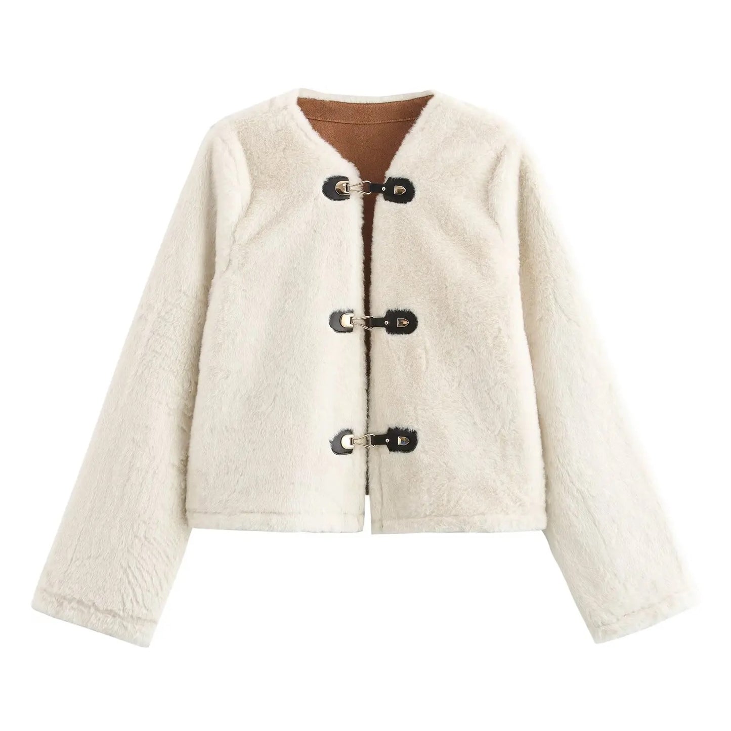 Fur effect jacket • Women