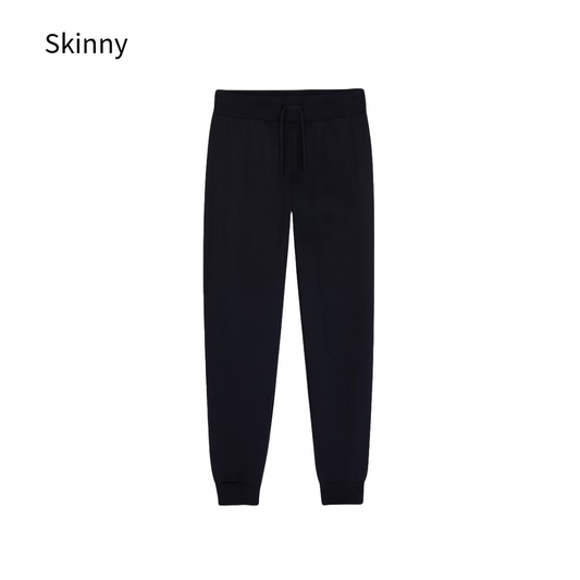 Pantaloni jogger skinny con coulisse