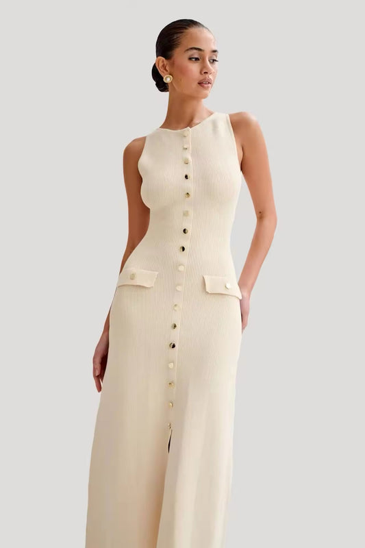 ROBE LONGUE BOUTONNÉE