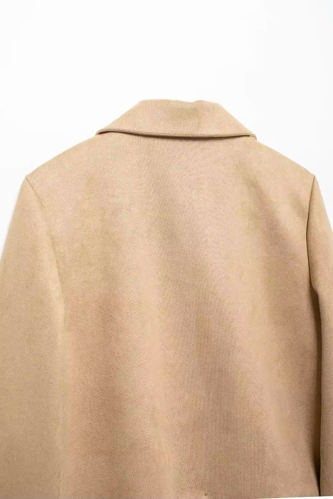 VESTE MOUSSELINE À POCHES CARRÉES