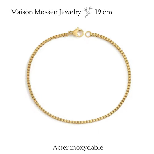 BRACELET EN ACIER INOXYDABLE