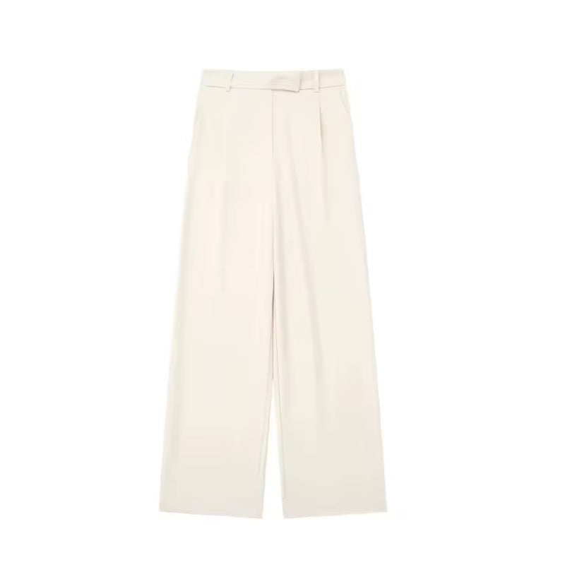 PANTALON LARGE AVEC CEINTURE