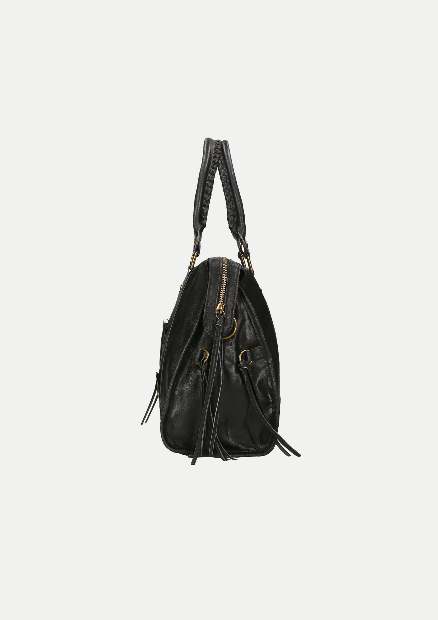 Sac à main en cuir véritable MOSS