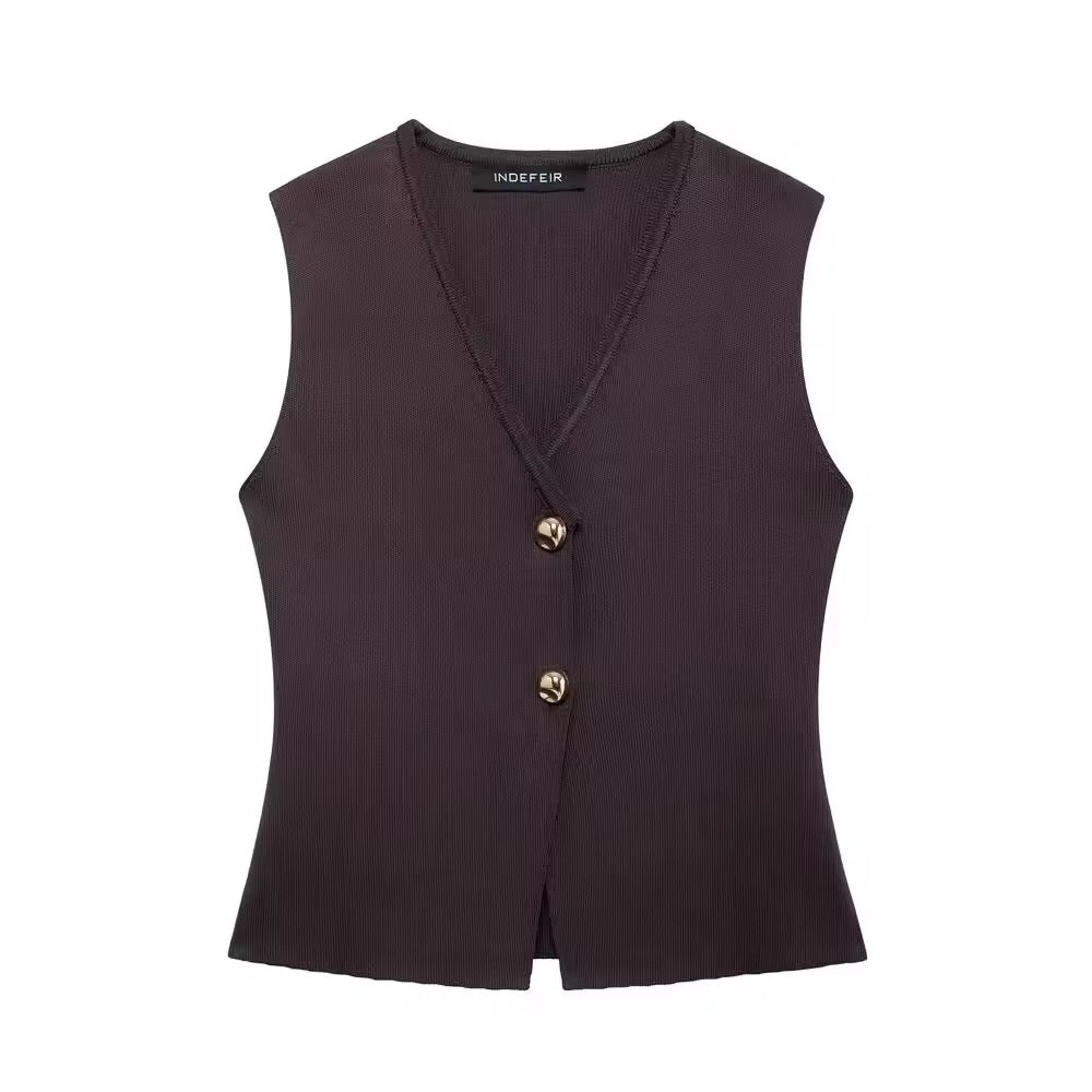 ENSEMBLE JUPE PLISSÉ ET GILET