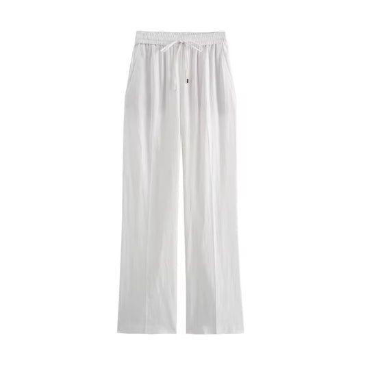 PANTALON DÉCONTRACTÉ À LIEN