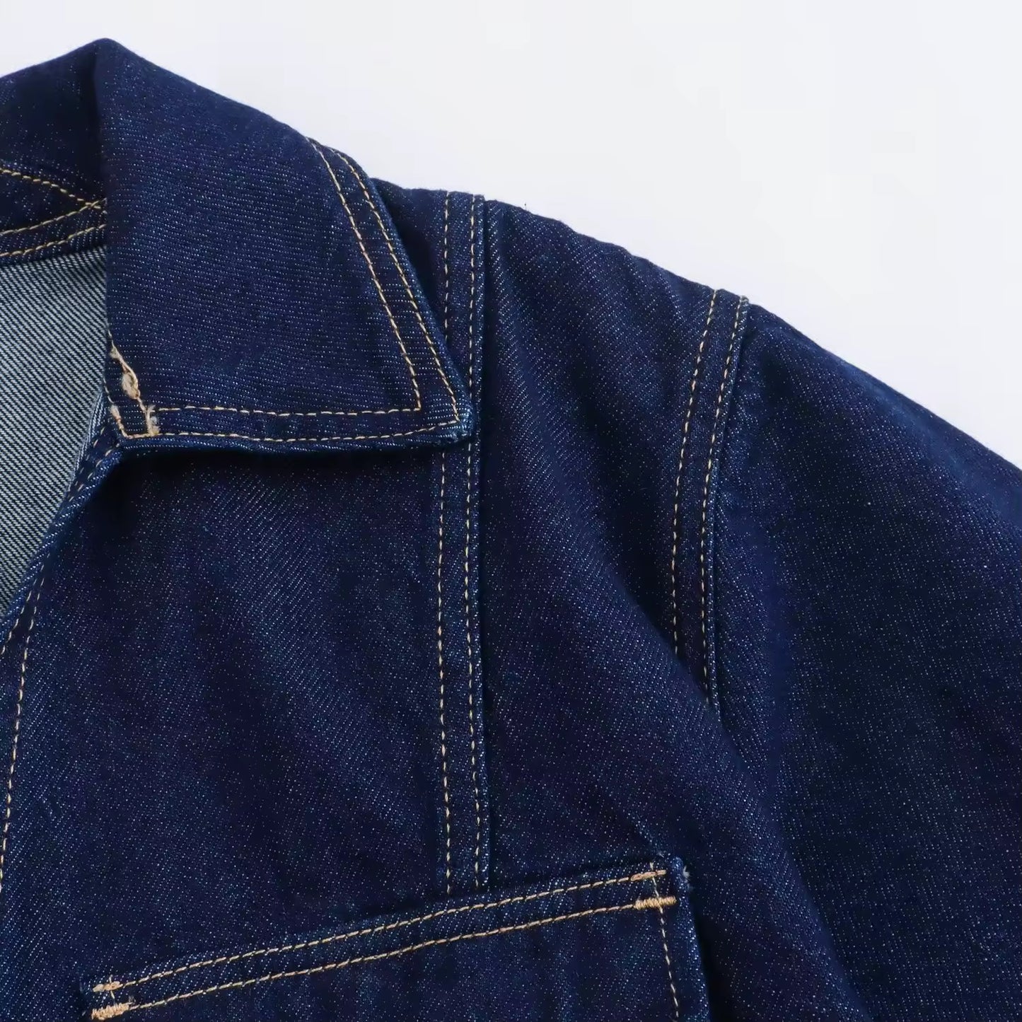 SET DI PANTALONCINI E CAMICIA IN DENIM
