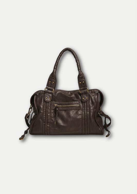 Sac à main en cuir PU MOSS