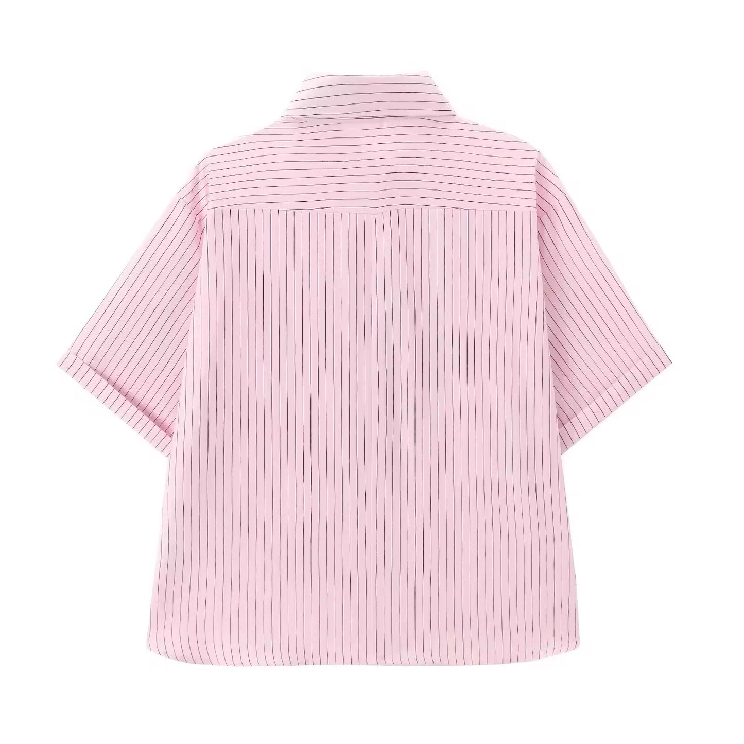 CHEMISE STRUCTURÉE MANCHES COURTES