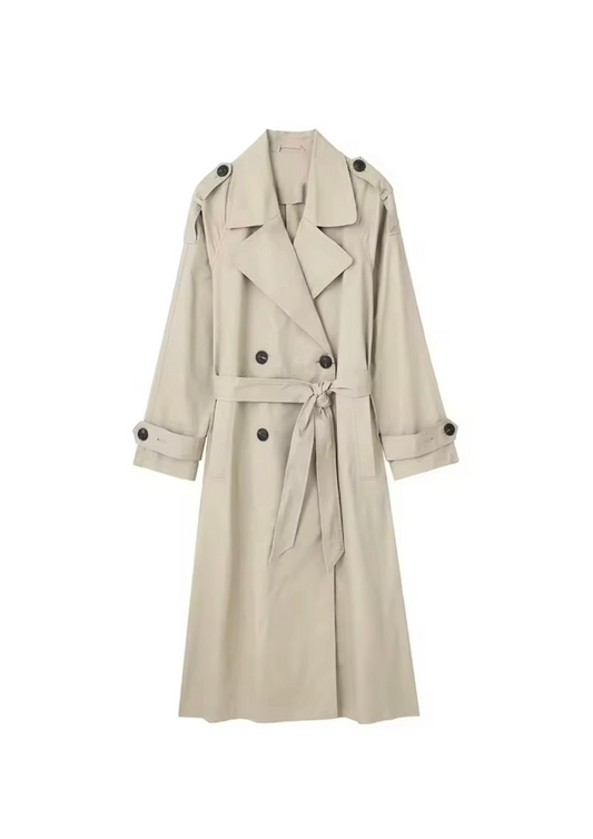 TRENCH IN TWILL 