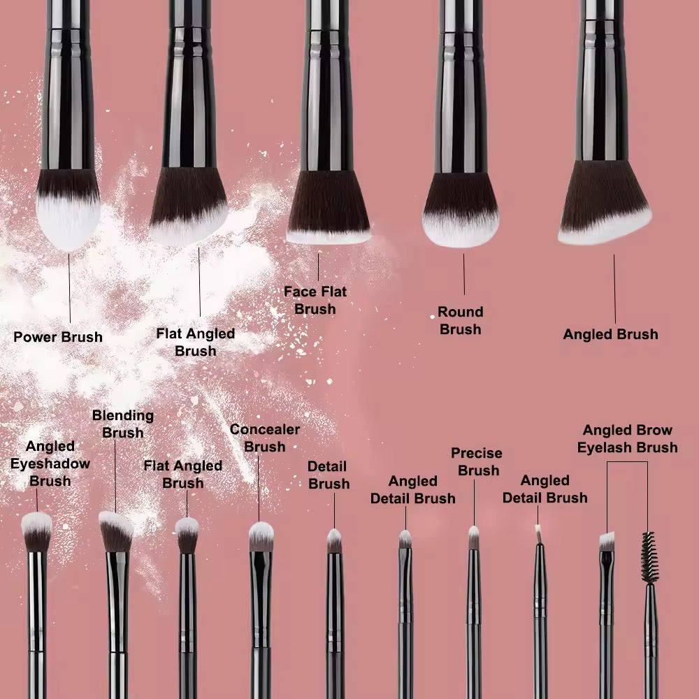 Ensemble de Pinceaux de Maquillage