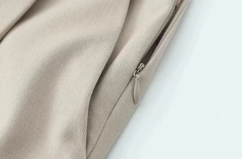 PANTALON FLUIDE CORDON CONTRASTÉ