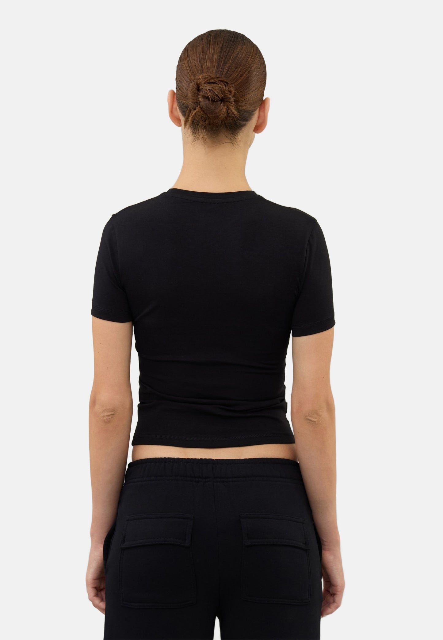 T-SHIRT BASIQUE À MANCHES COURTES