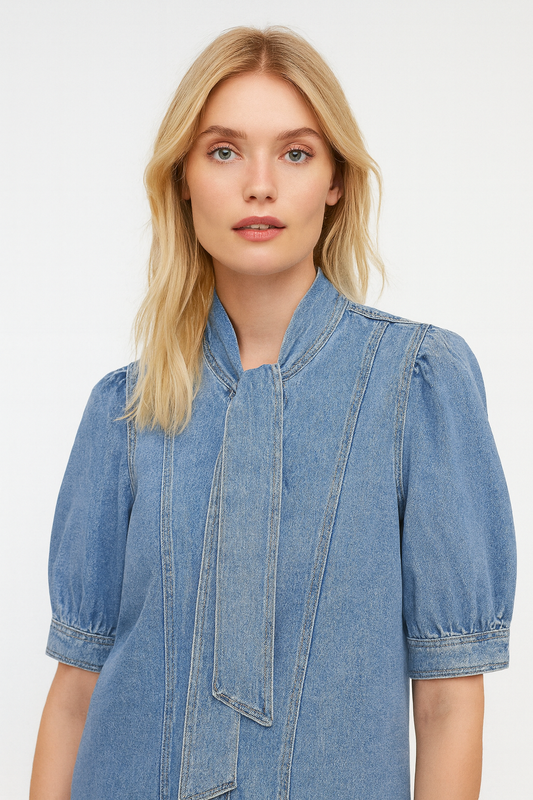Denim effect shirt • Women 