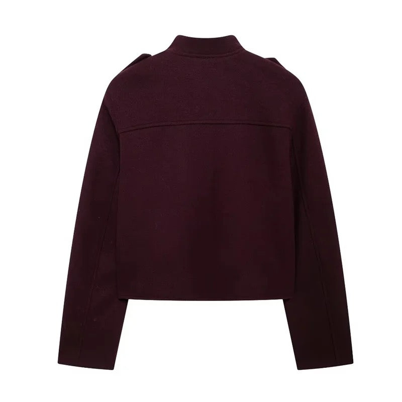 Gold Buttoned Jacket • Women