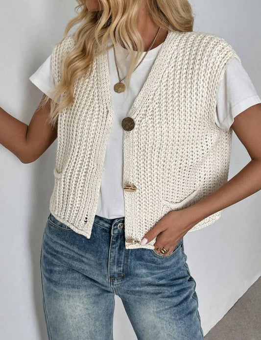 CARDIGAN CON BOTTONI ORO