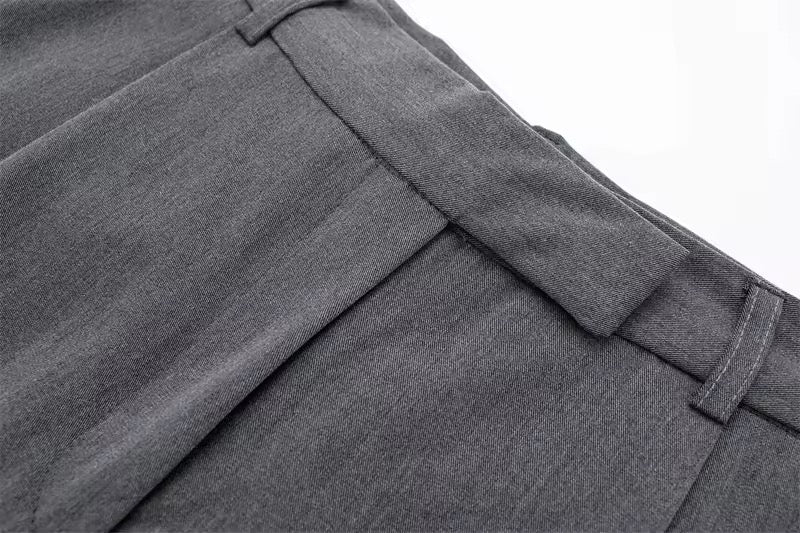 PANTALON LARGE AVEC CEINTURE