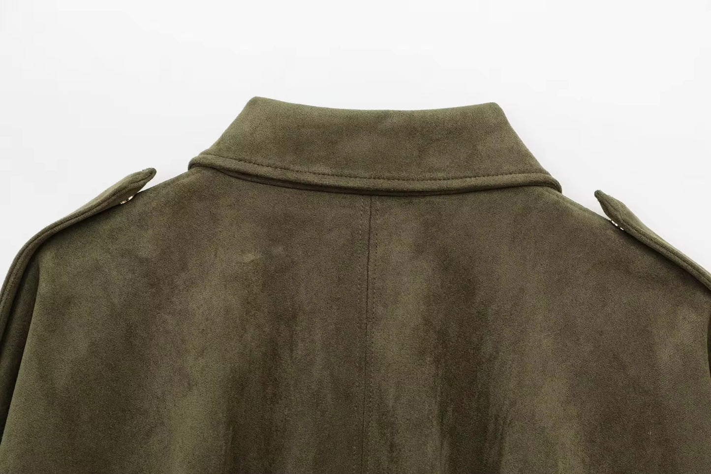 BLOUSON AMPLE EFFET DAIM